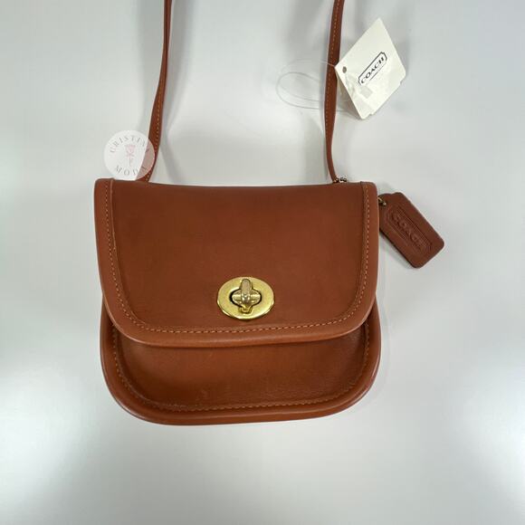 NEW Vintage Coach Everett Bag 9934 British Tan USA 1994 - Picture 3 of 10